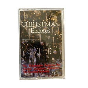 Christmas Encores Philadelphia Orchestra Holiday 1992 Music Audio Cassette u